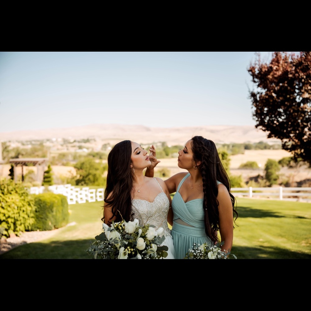Size S_Sage Green_Maxi_Mesh_BirdyGrey_Bridesmaid_Only Worn ONCE - Picture 9 of 9